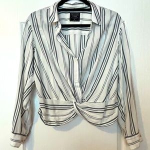 Abercrombie Twist Tie Shirt